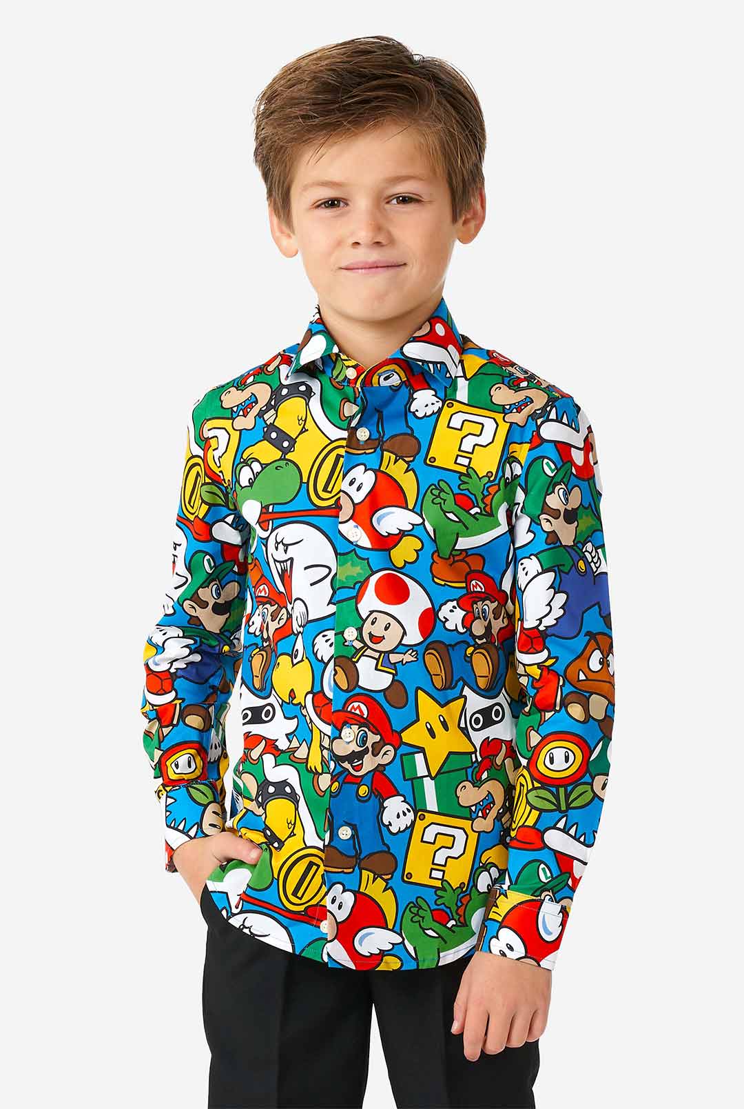 Shirt Super Mario for Boys OppoSuits
