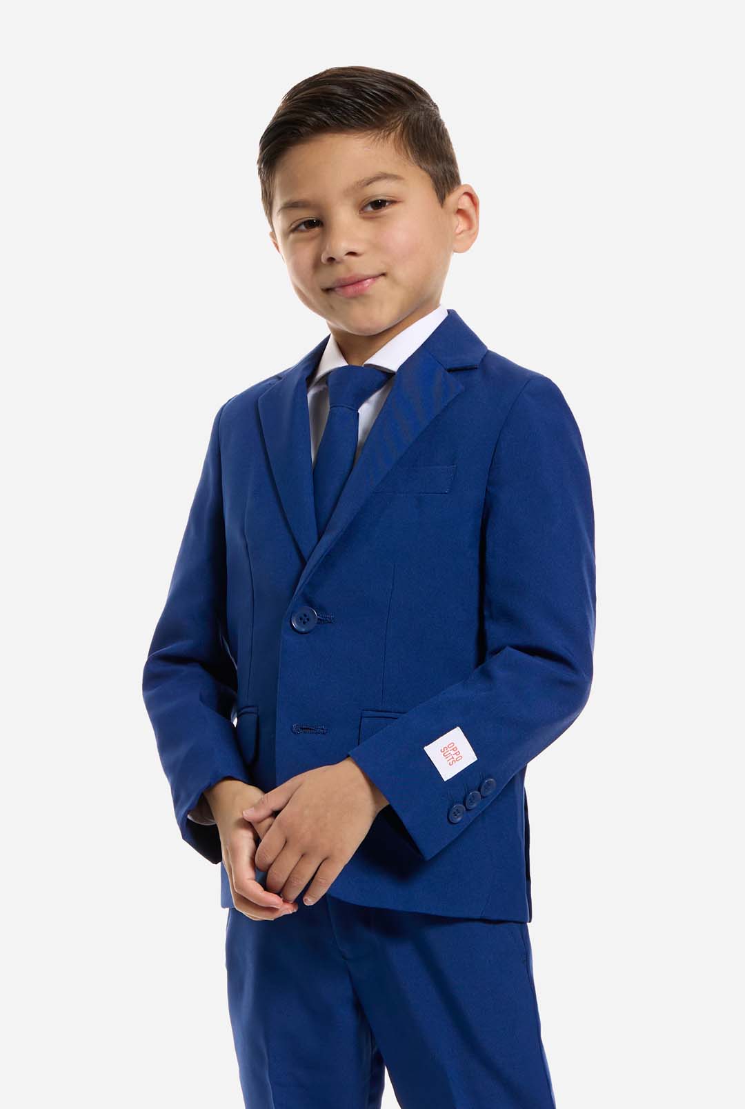 Navy Royale Navy Blue Suit for Boys Kids' suit OppoSuits