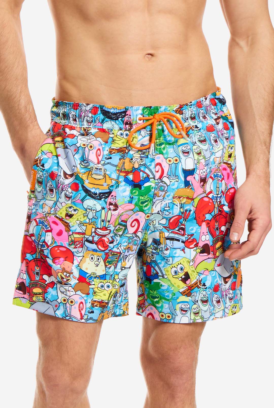 SpongeBob Frenzy Swim Shorts Swim Trunks OppoSuits