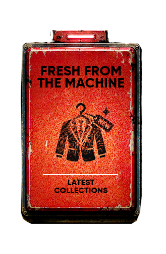 button for fresh from the machine