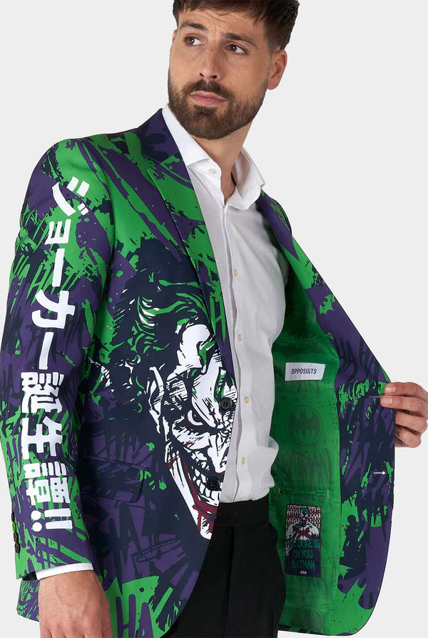 Shirt Batman Joker Jacket Batman Vs Joker Men's Blazer OppoSuits