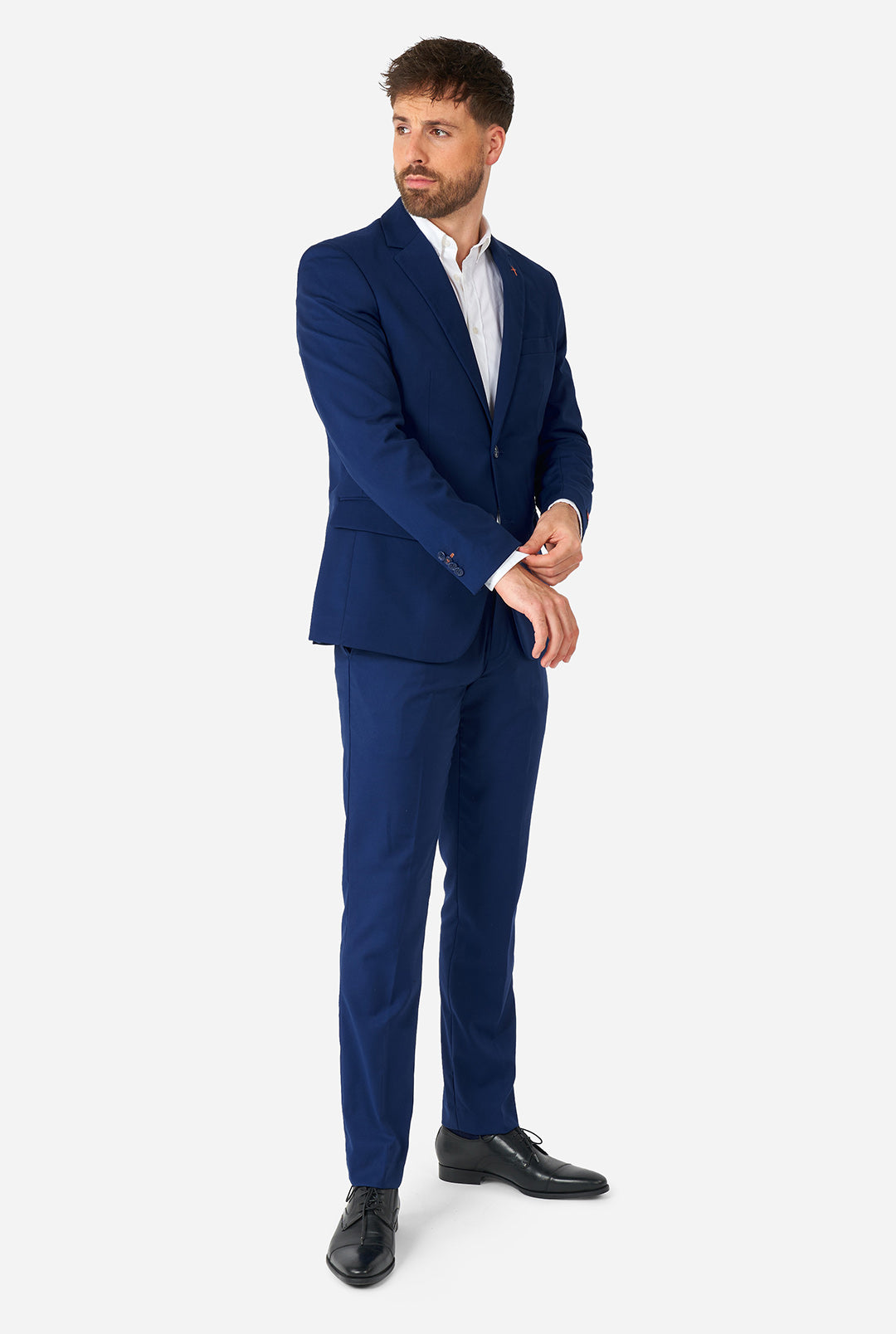 Daily Dark Blue Men's Suit - OppoSuits Daily