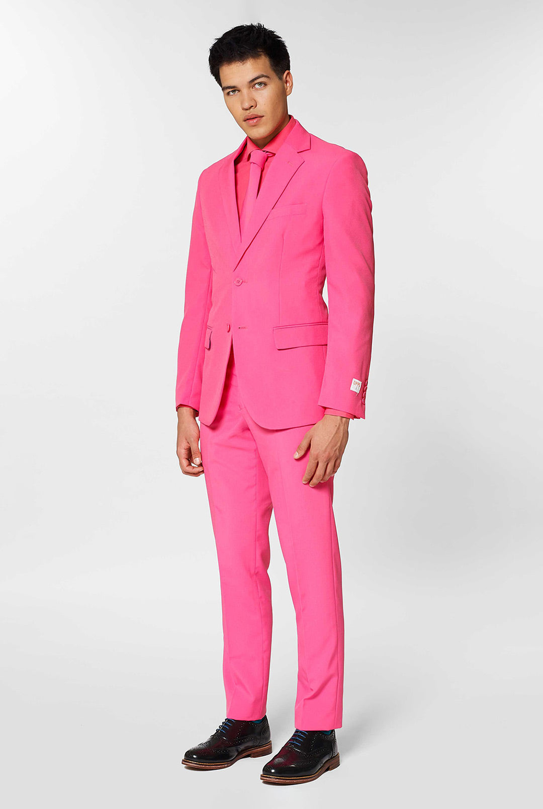 Mr. Pink | Pink Suit | As seen in Beyoncé's music video Spirit | OppoSuits