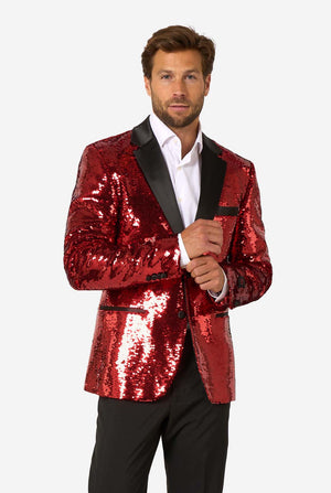 Radiant Red Sequins