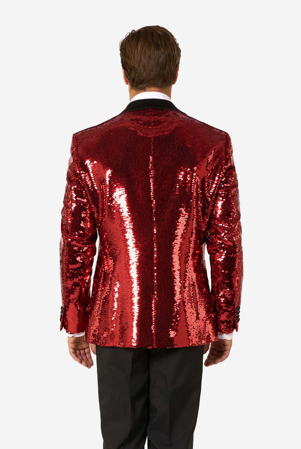 Radiant Red Sequins
