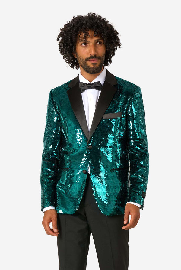 Terrific Teal Sequins