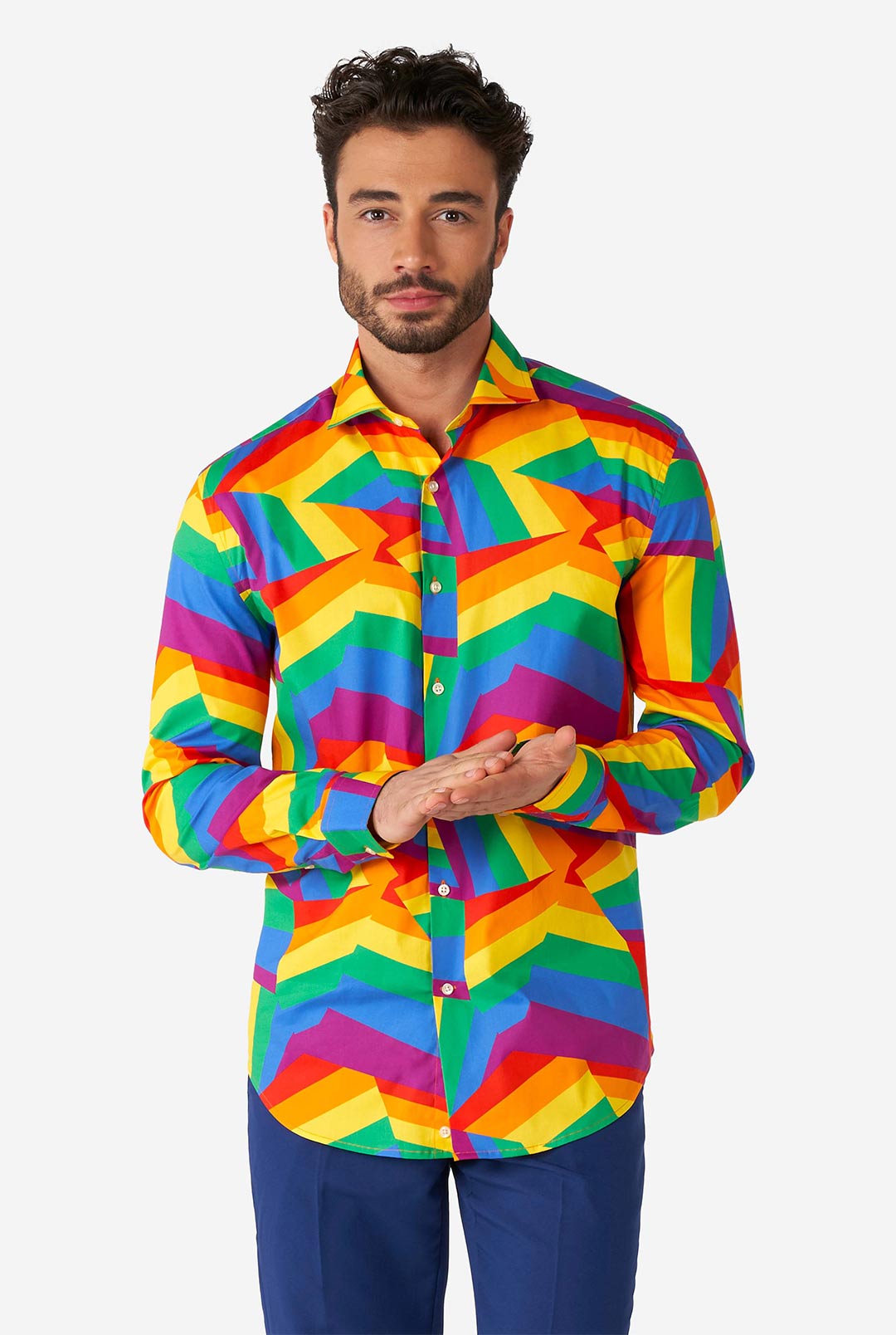 Clothes for men that are colourful