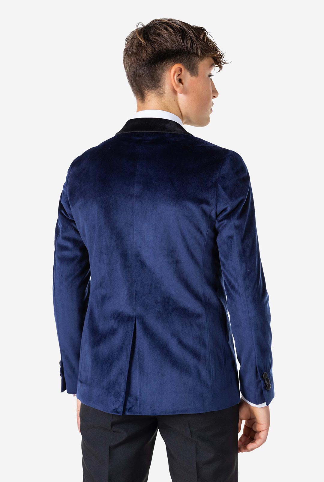 Dinner Jacket Deep Blue Teen Boys Blue Christmas Blazer for