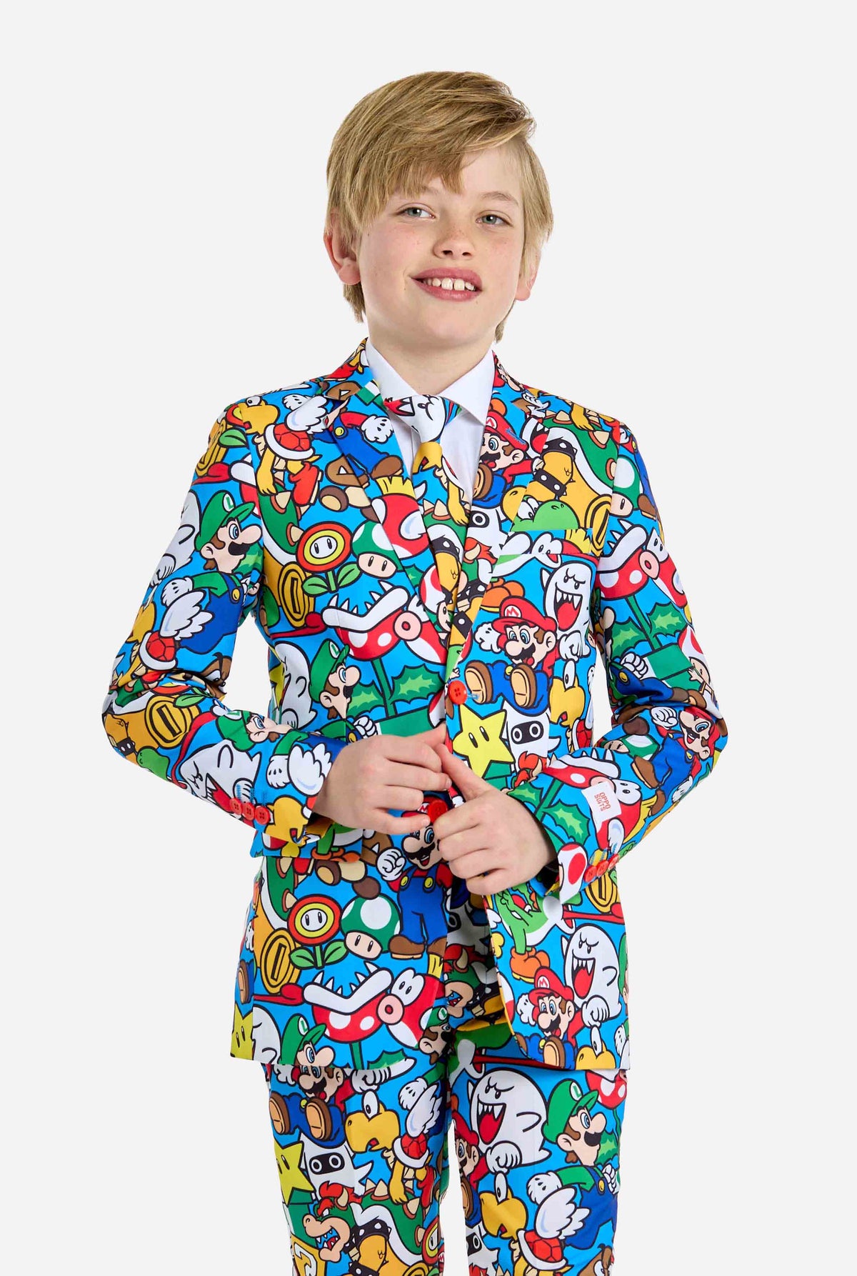 Jhaoyu Costume Super Frère Crapaud Kids Personnage De Jeu Mario Bros Veste Prince Arabe Déguisement Fête Halloween Bleu royal 5-6 ans Jhaoyu Costume Super Frère Crapaud Kids Personnage De Jeu Mario Bros Veste Prince Arabe Déguisement Fête Halloween Bleu royal 5-6 ans