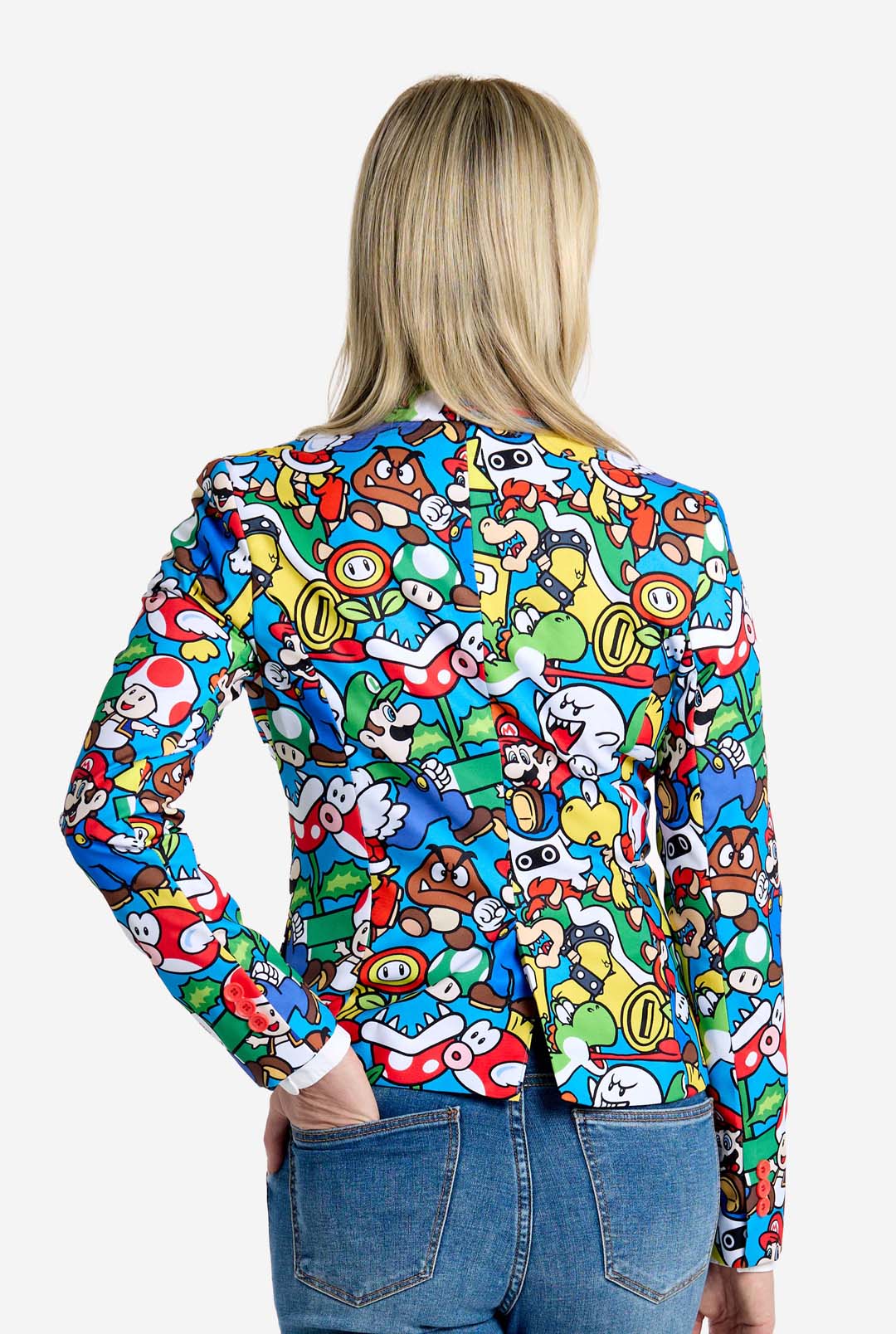 Mario Bra Super Mario™ Blazer | Officially Licensed Mario Blazer for Women ...