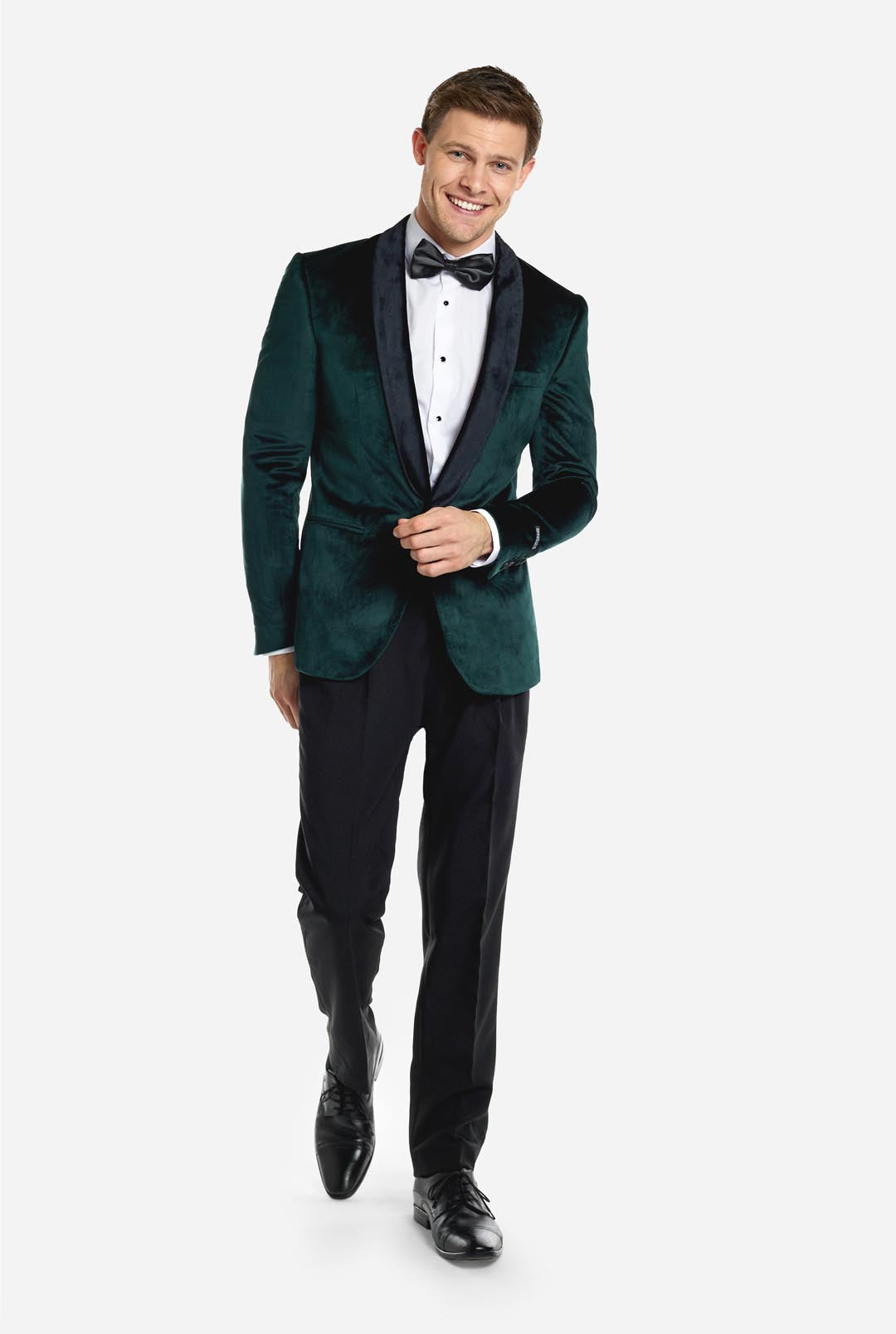 Dinner Jacket Rich Green Velvet Tuxedo Jacket OppoSuits