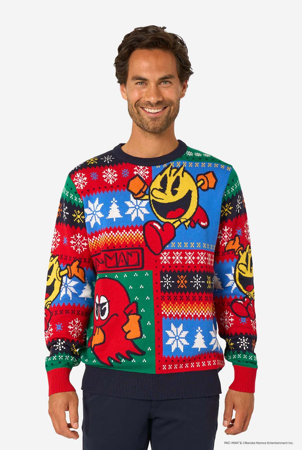 Pac-Man Christmas Sweater