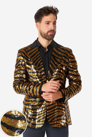 Tiger Royale | Sequin Blazer