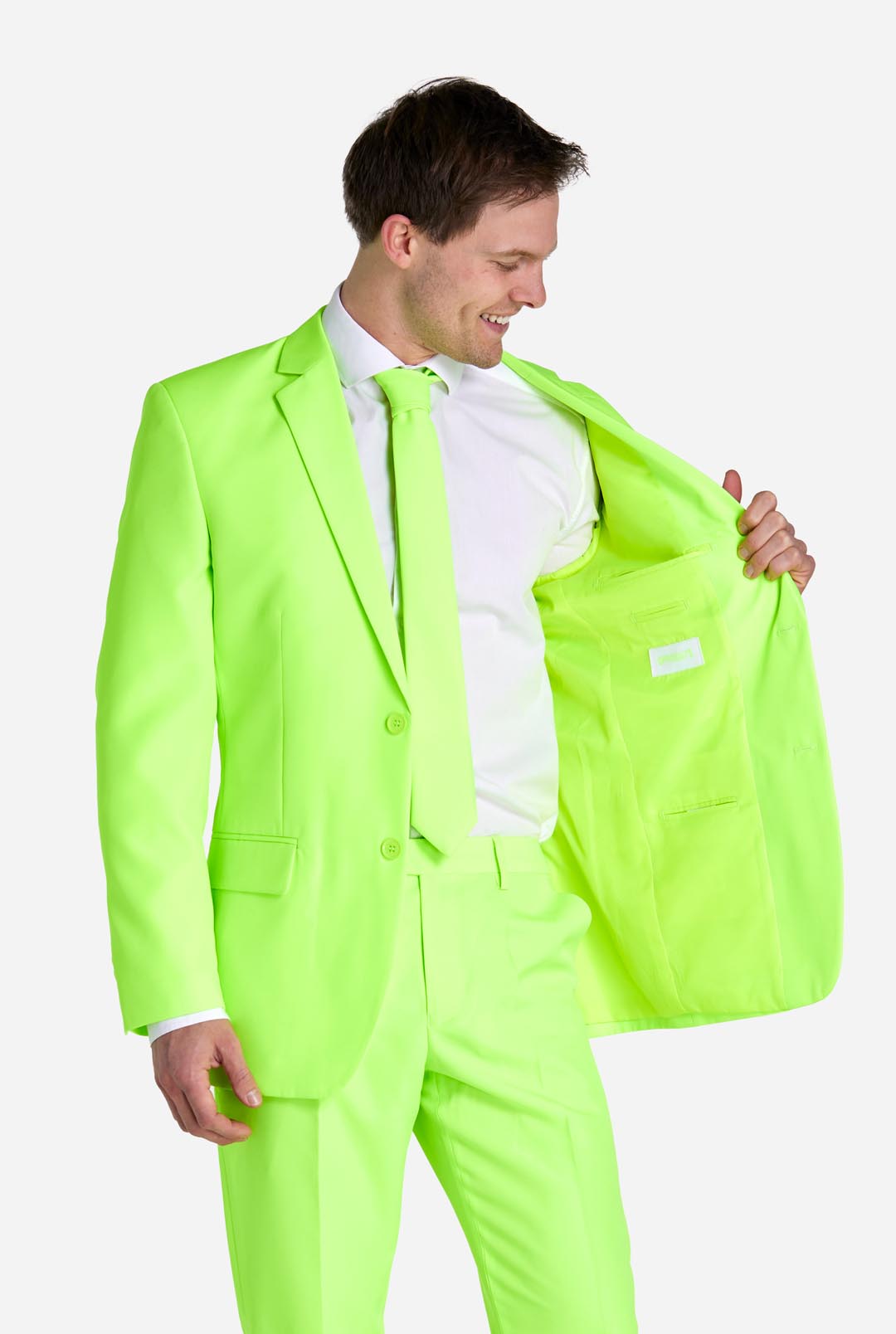Neon Lucky Lime Men's Suits OppoSuits - Main Image